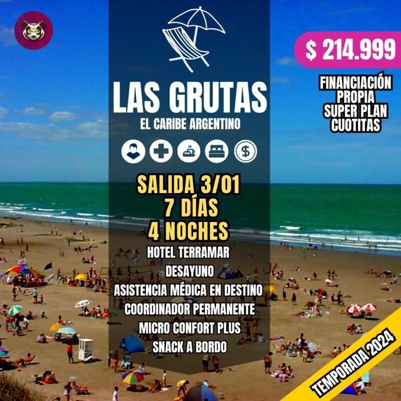LAS GRUTAS, viaja con el oso