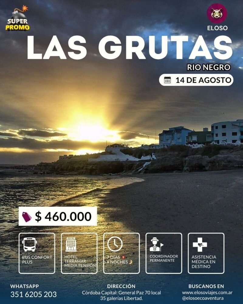 Las Grutas Agosto 2025