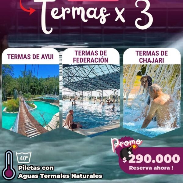Termas de Ayuí -Federación y Chajari